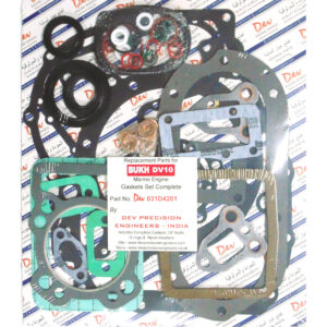 Bukh DV10 Complete Gasket Set 031D4201 For Marine Engine With O-rings, Oil seals and washers